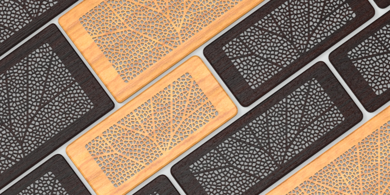 Keen Home's Arbor faceplate - Mathematics, Lasers and Designing Like Nature